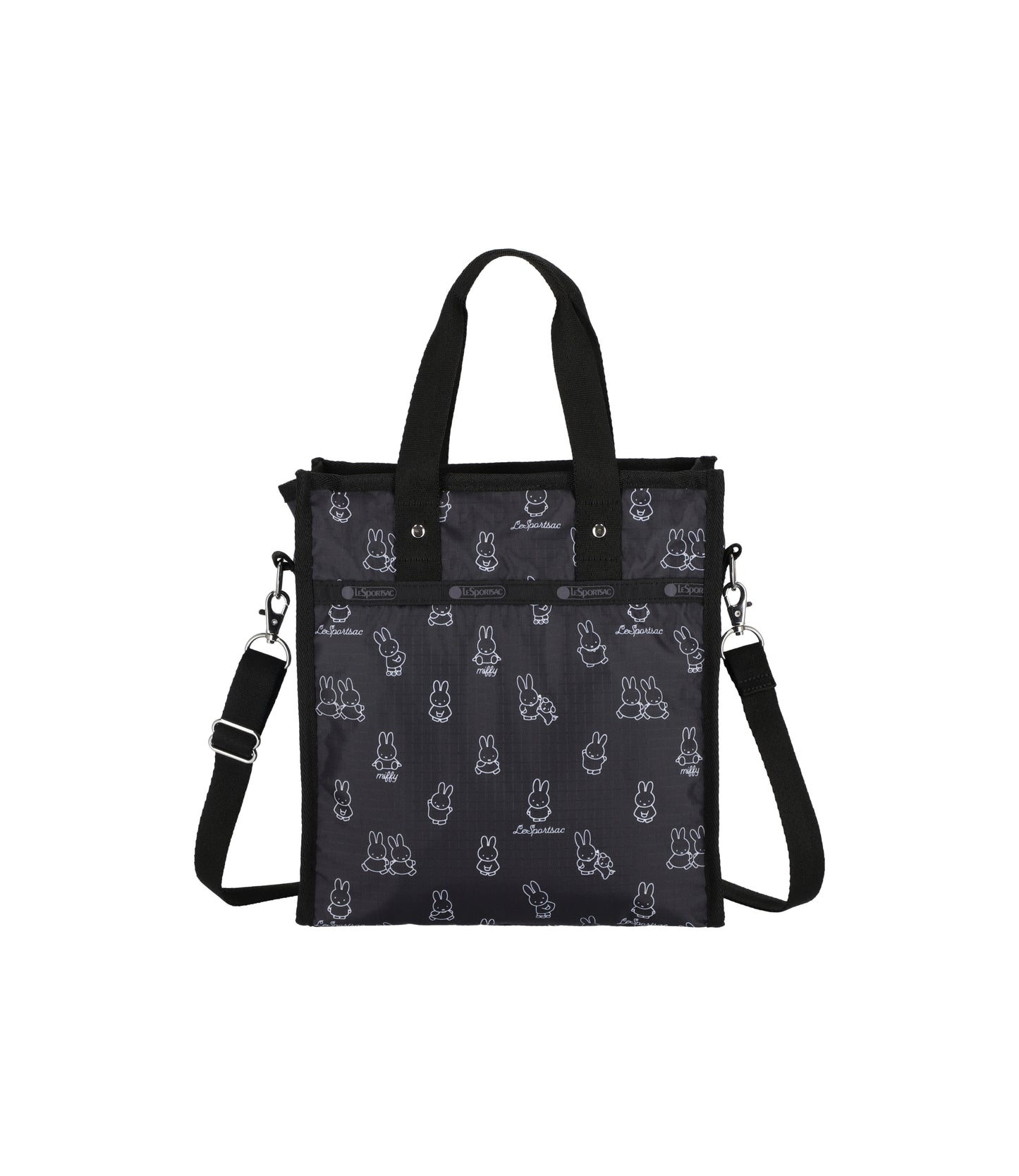 Medium North/South Tote<br>Miffy Black Stencil