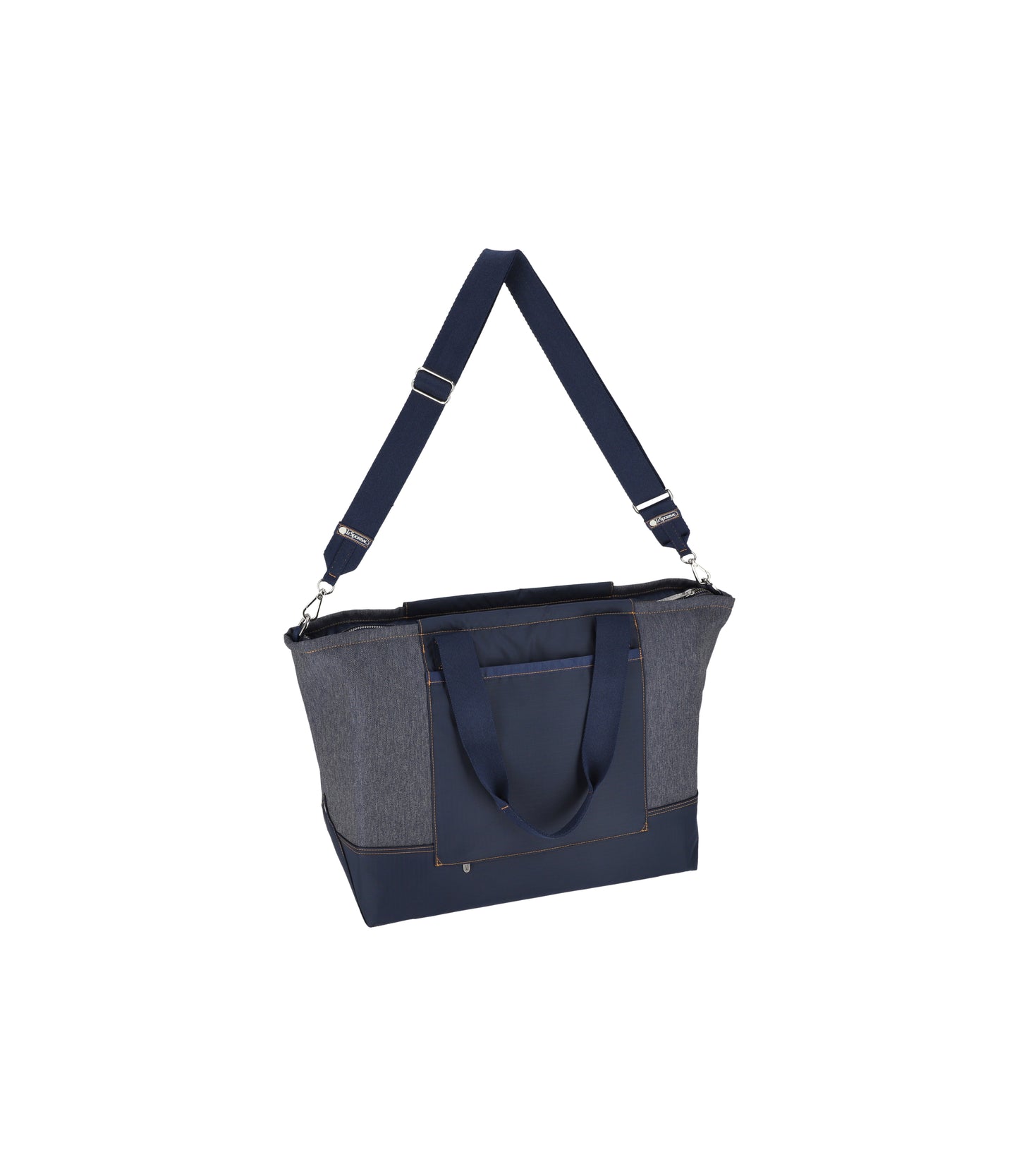 Denim East/West Tote<br>Medium Denim Wash