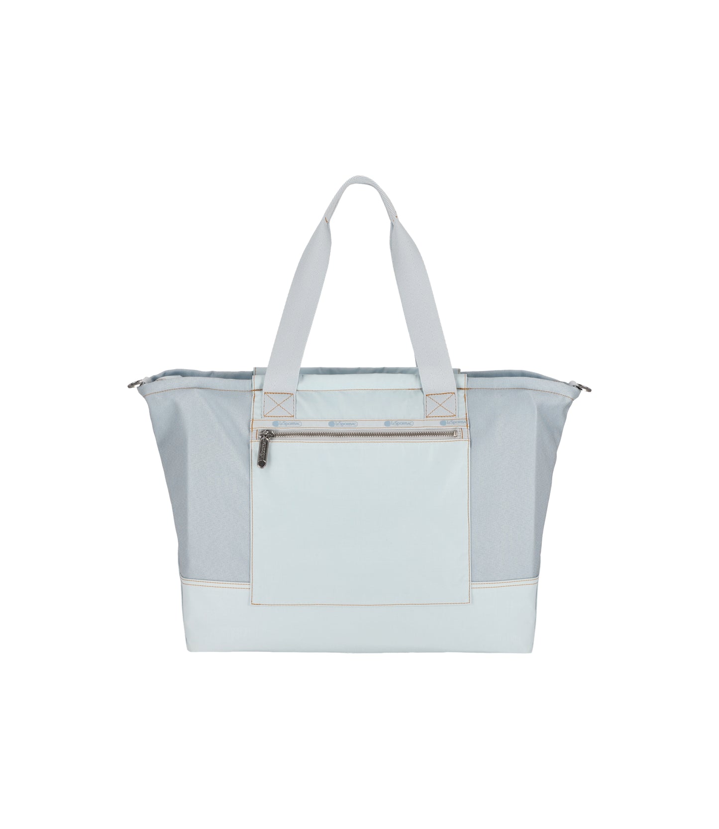 Denim East/West Tote<br>Light Denim Wash