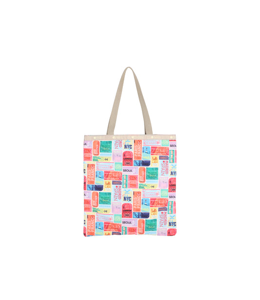 Large Emerald Tote<br>Travel Tags