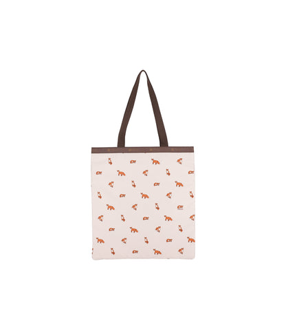 Large Emerald Tote<br>Dashing Foxes
