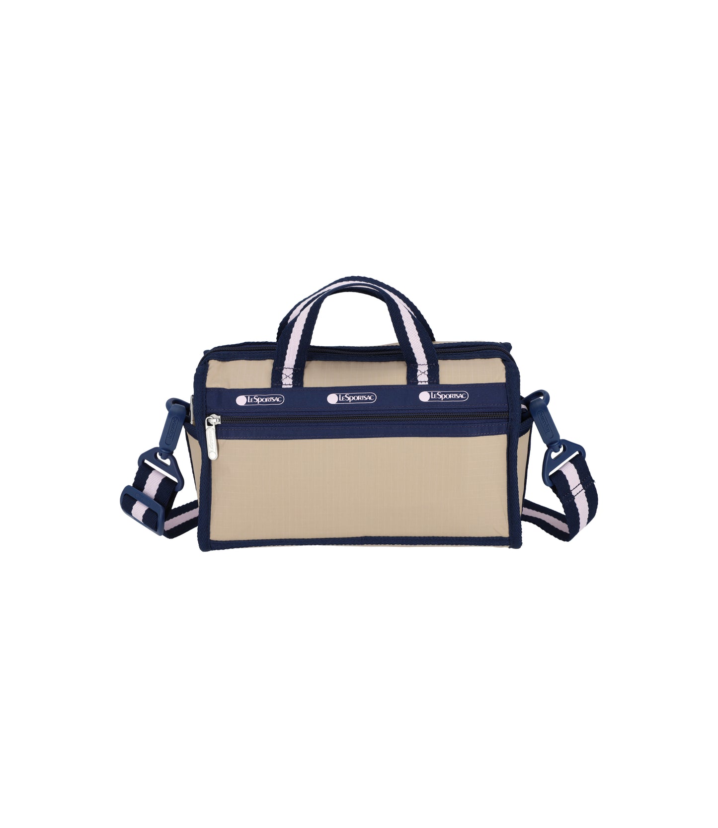 Mini Duffel Crossbody<br>Spectator Bone/Navy