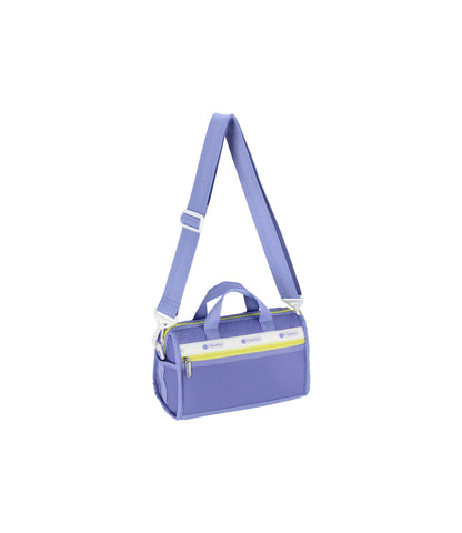 Mini Duffel Crossbody<br>Deep Periwinkle