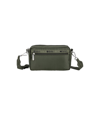 East/West Phone Crossbody<br>Dark Olive