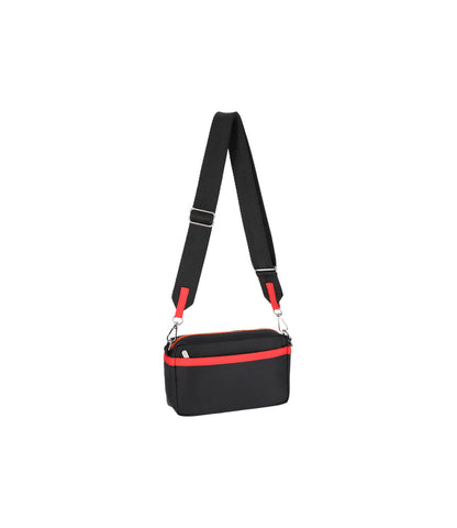 East/West Phone Crossbody<br>Tetris Heart Embroidery Xbody