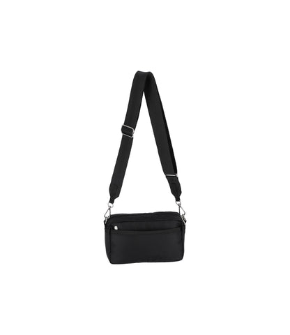 East/West Phone Crossbody<br>Recycled Black