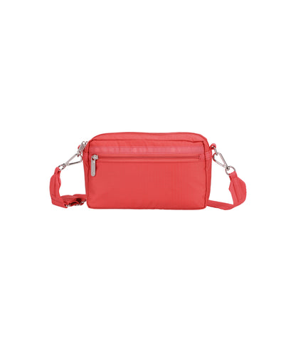 East/West Phone Crossbody<br>Rosey Red