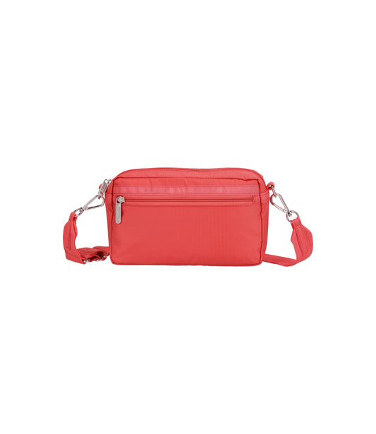 East/West Phone Crossbody<br>Rosey Red