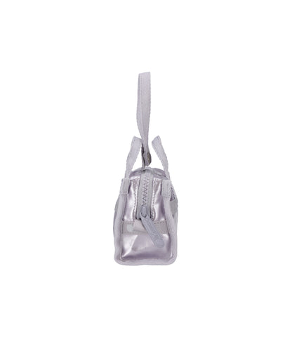 Micro Weekender Charm<br>Silver Lilac Shine