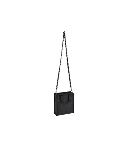 Chain Mini North/South Tote<br>Onyx Chain Quilt