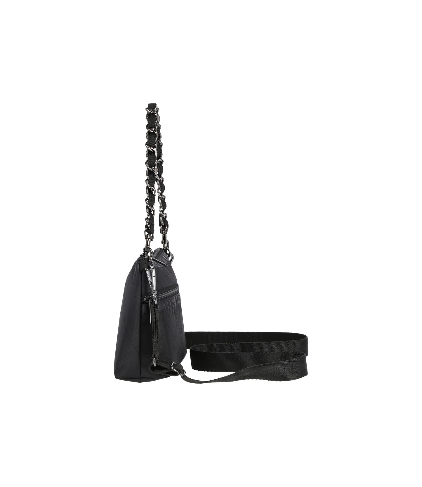 Chain Cosmetic Clutch<br>Onyx Chain Quilt
