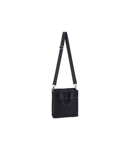 Mini North/South Tote With Pearls<br>Deep Sea Pearl