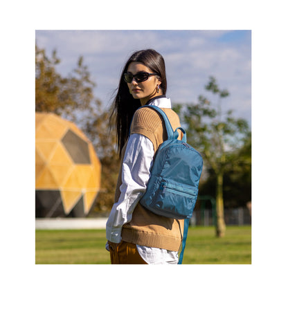 Small Everyday Backpack<br>Blue Indigo