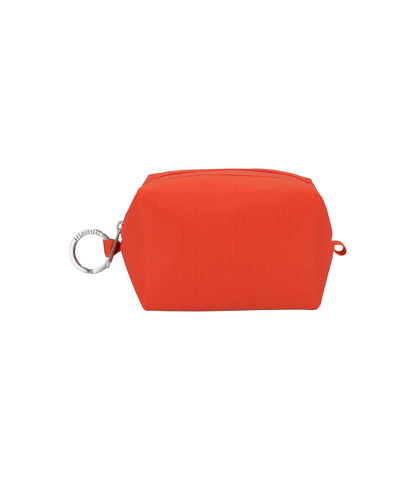 Small Zip Pouch<br>Autumn Orange