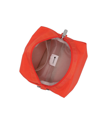 Small Zip Pouch<br>Autumn Orange