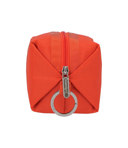 Small Zip Pouch<br>Autumn Orange
