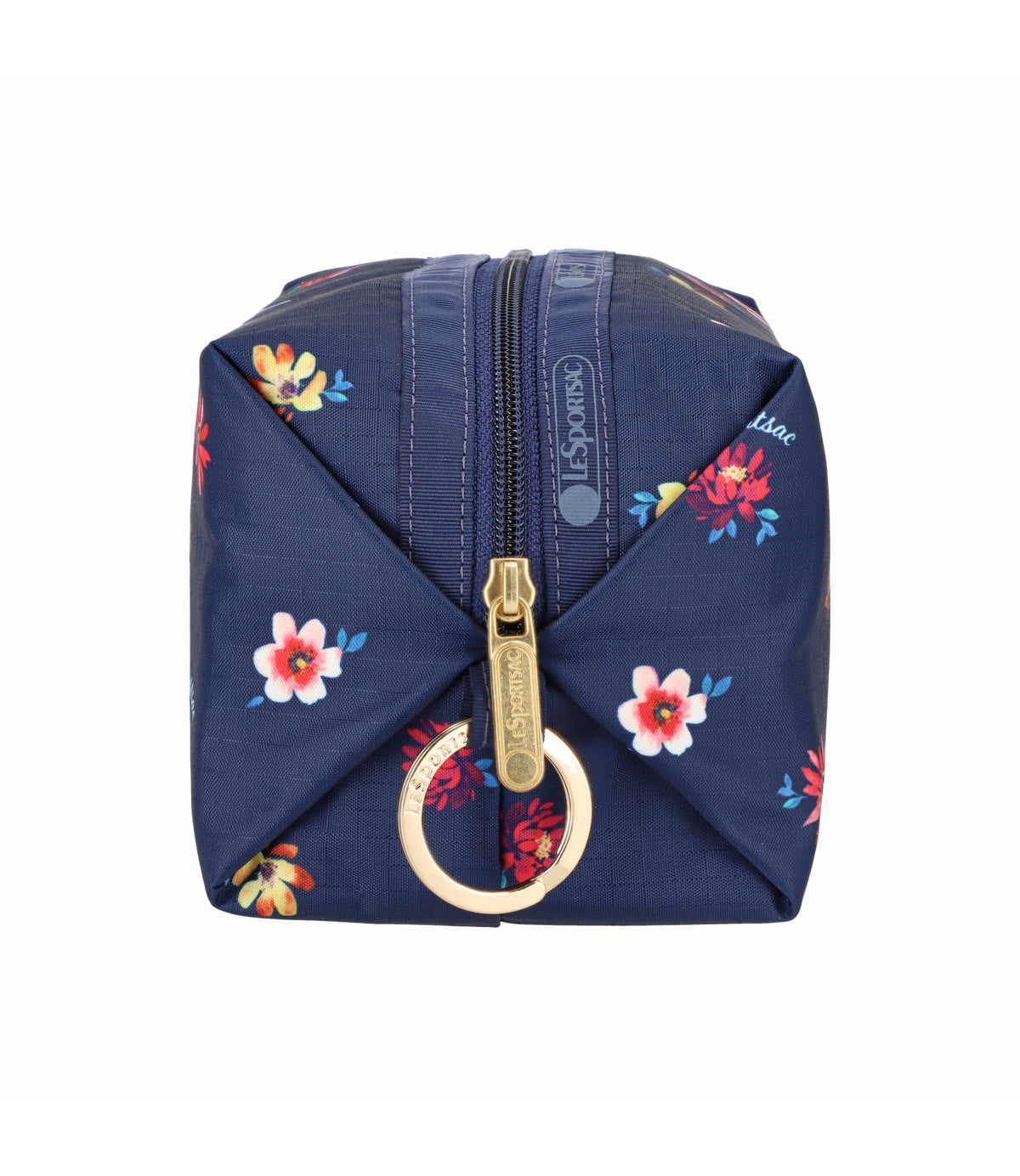 Large Zip Pouch<br>Starry Night Florals