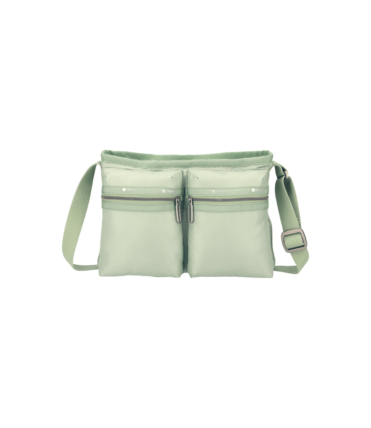 Essential Zip Crossbody<br>Green Khaki C