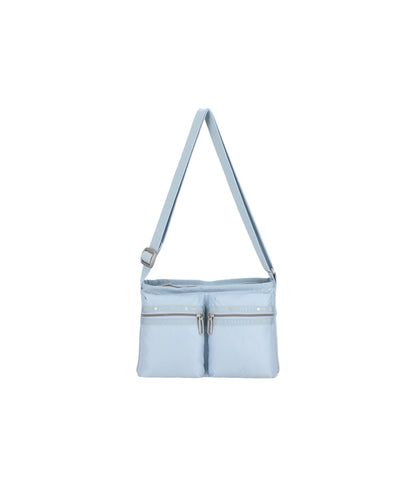 Essential Zip Crossbody<br>Cerulean Frost C