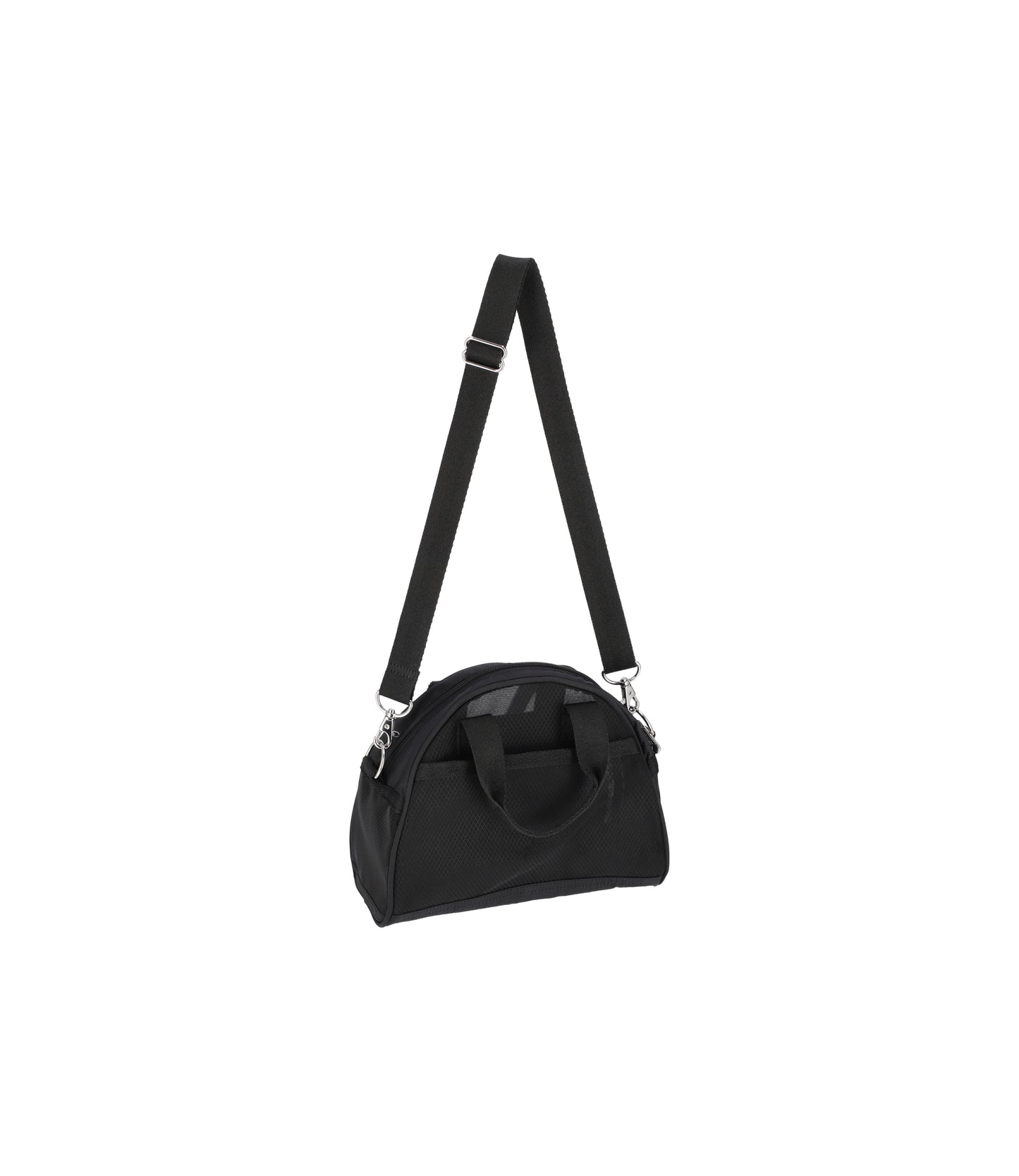 Sheer Round Small Satchel<br>Black Sheer