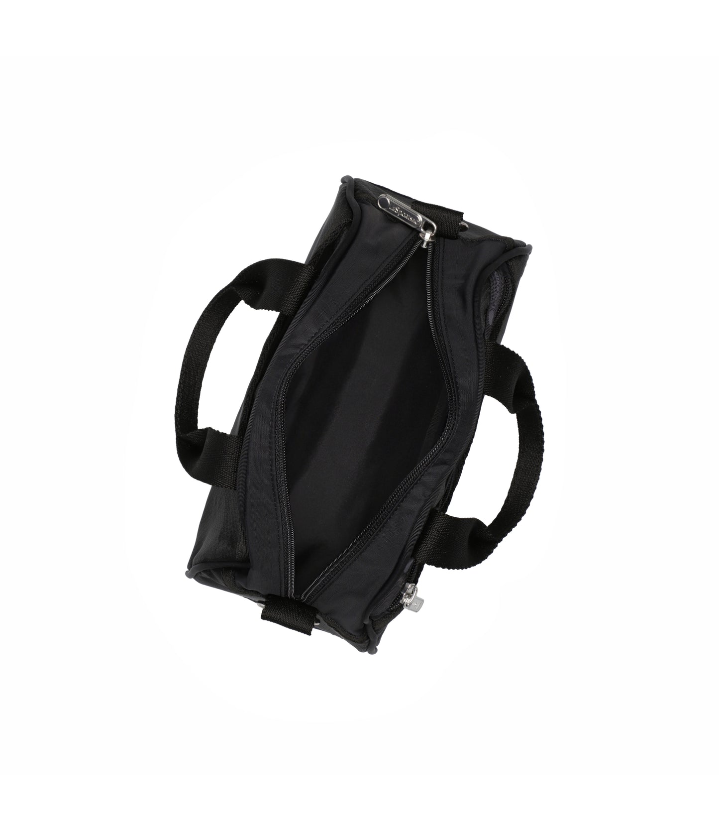 Sheer Round Small Satchel<br>Black Sheer