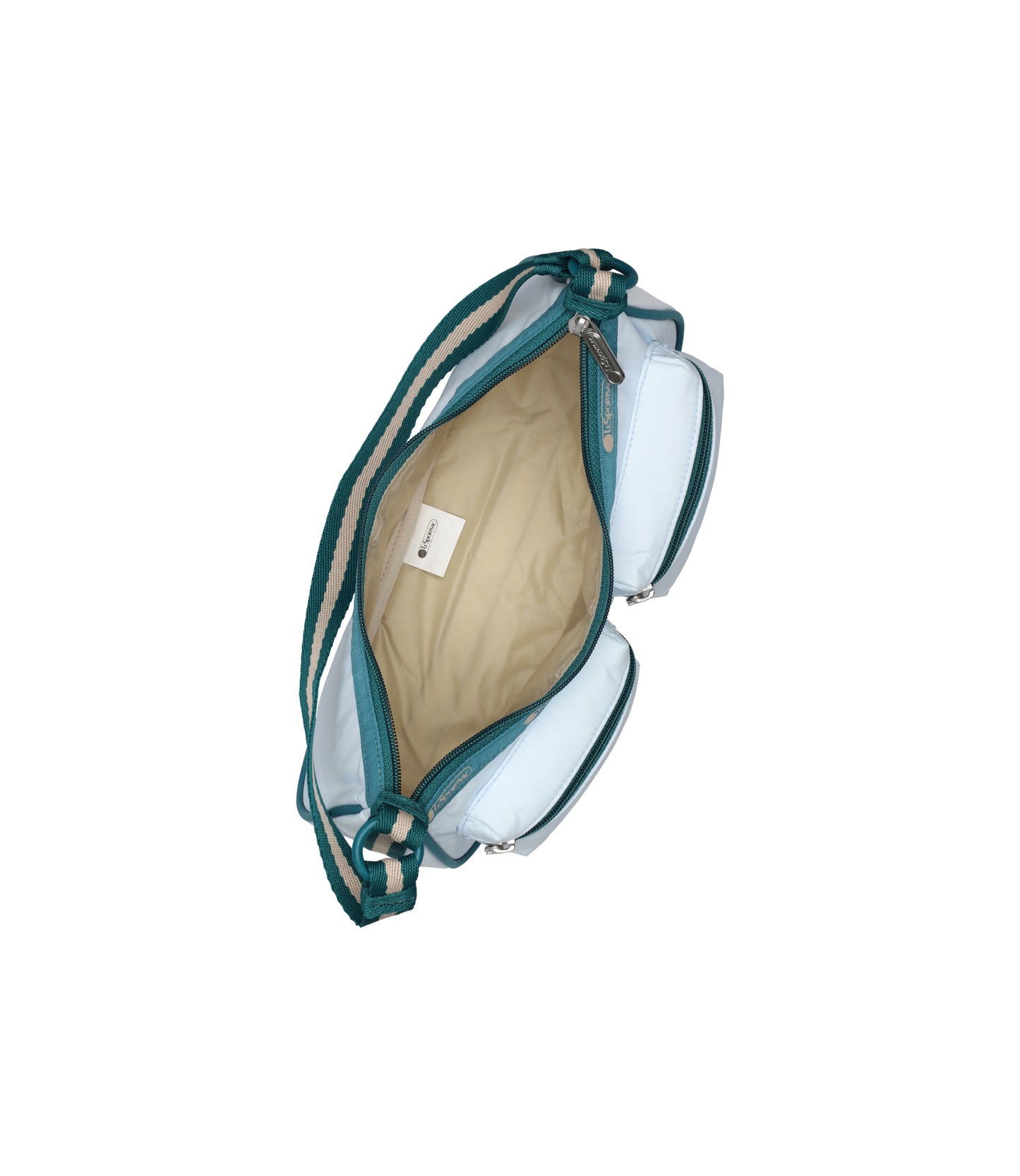 Double Pocket Shoulder<br>Spectator Clear Sky/Teal