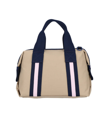 Top Handle Satchel<br>Spectator Bone/Navy