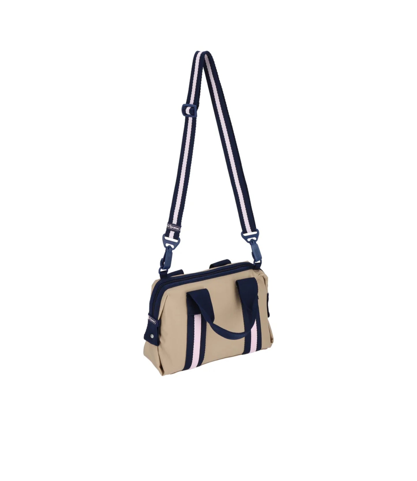 Top Handle Satchel<br>Spectator Bone/Navy