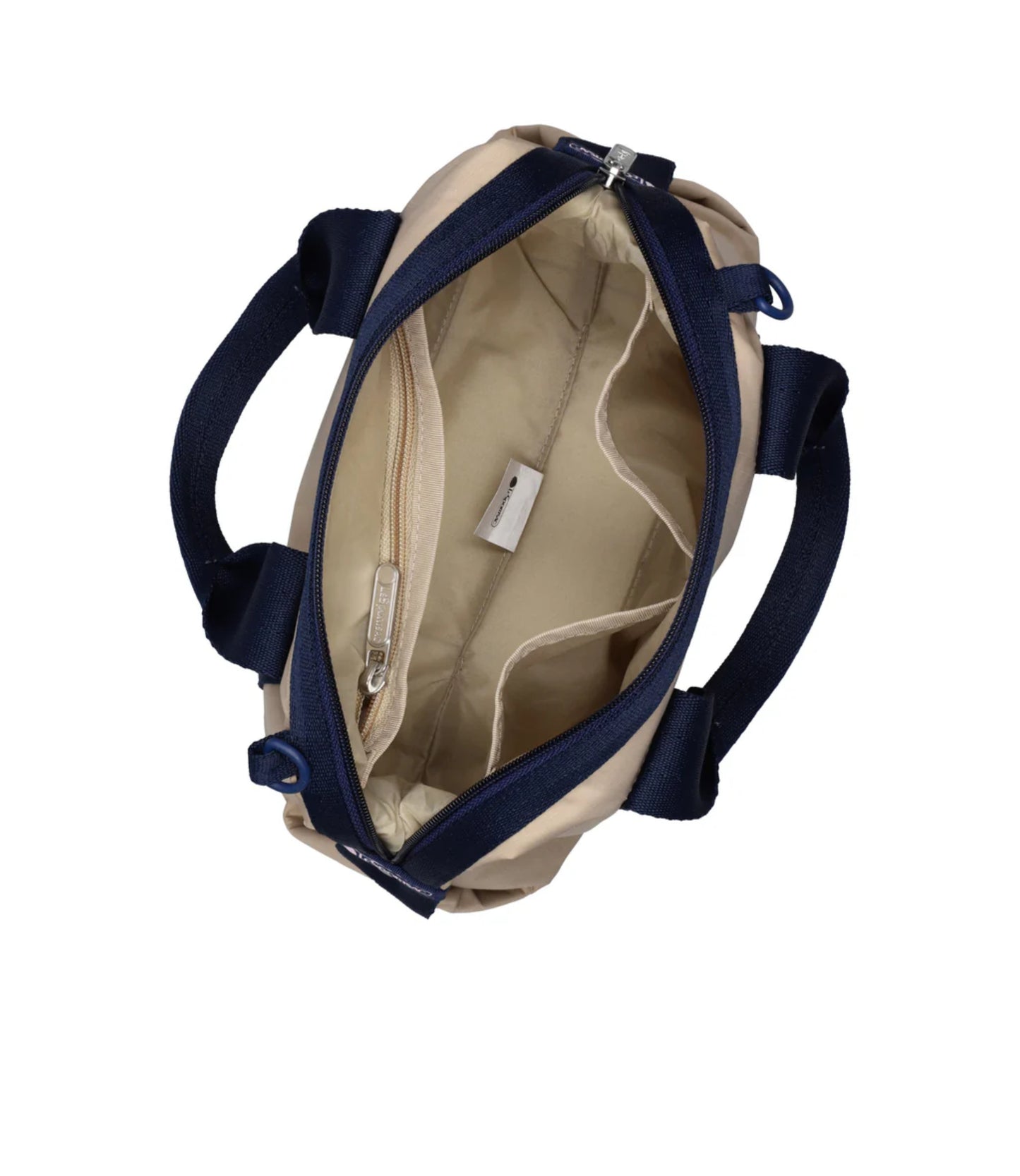 Top Handle Satchel<br>Spectator Bone/Navy