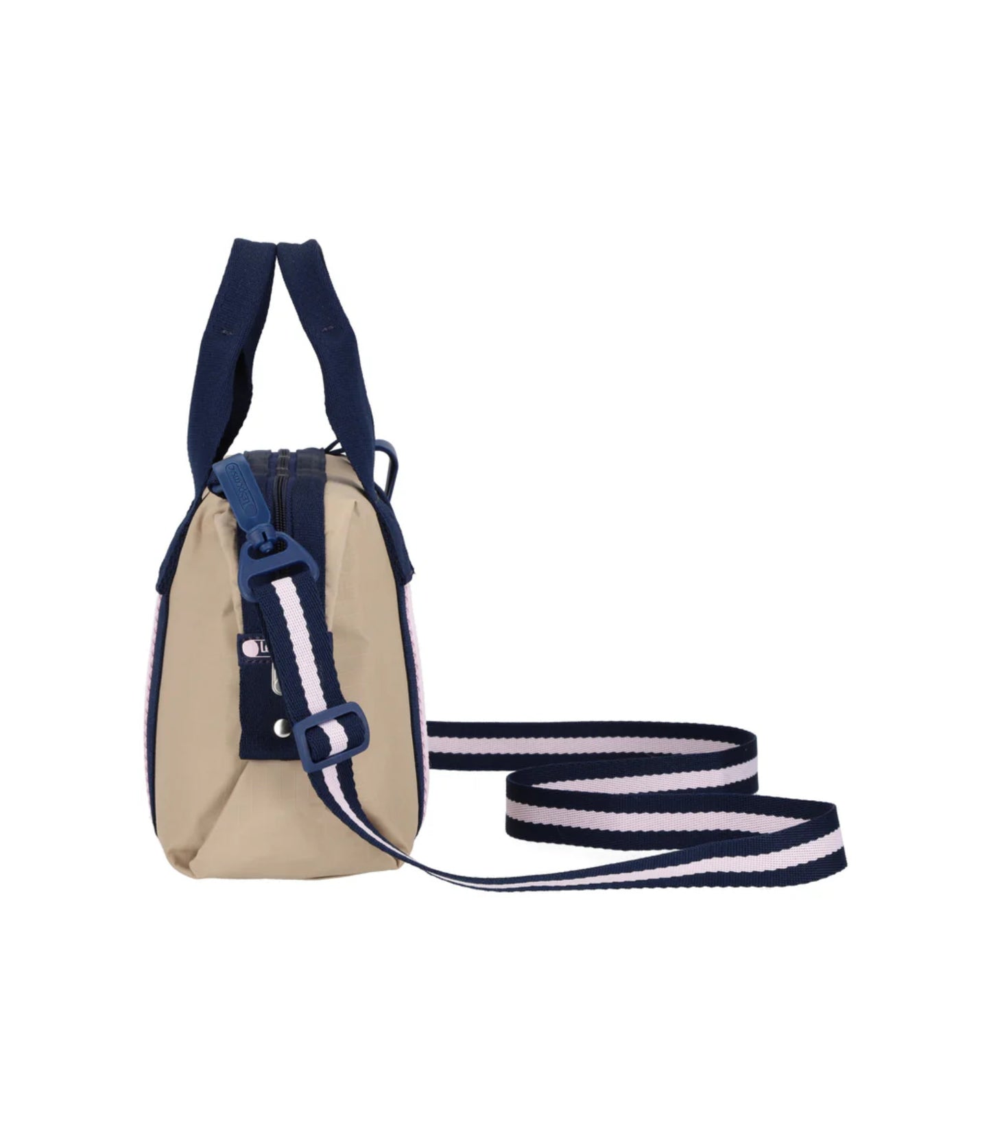 Top Handle Satchel<br>Spectator Bone/Navy