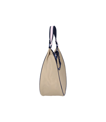 Small Crescent Shoulder<br>Spectator Bone/Navy