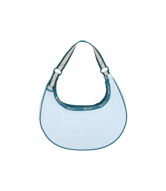Small Crescent Shoulder<br>Spectator Clear Sky/Teal