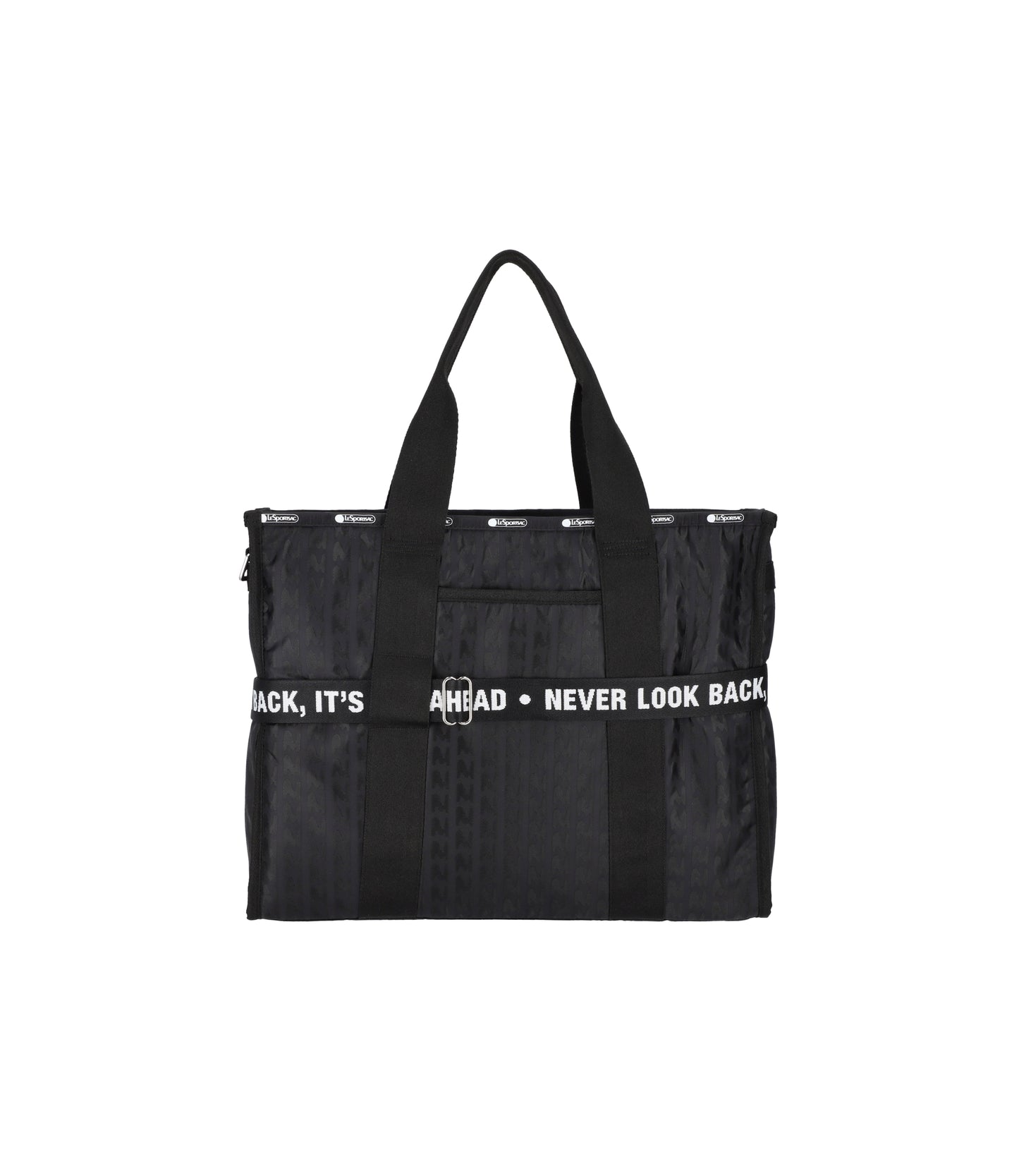 MSGM Large Boat Tote<br>Boat Tote Black Jacquard