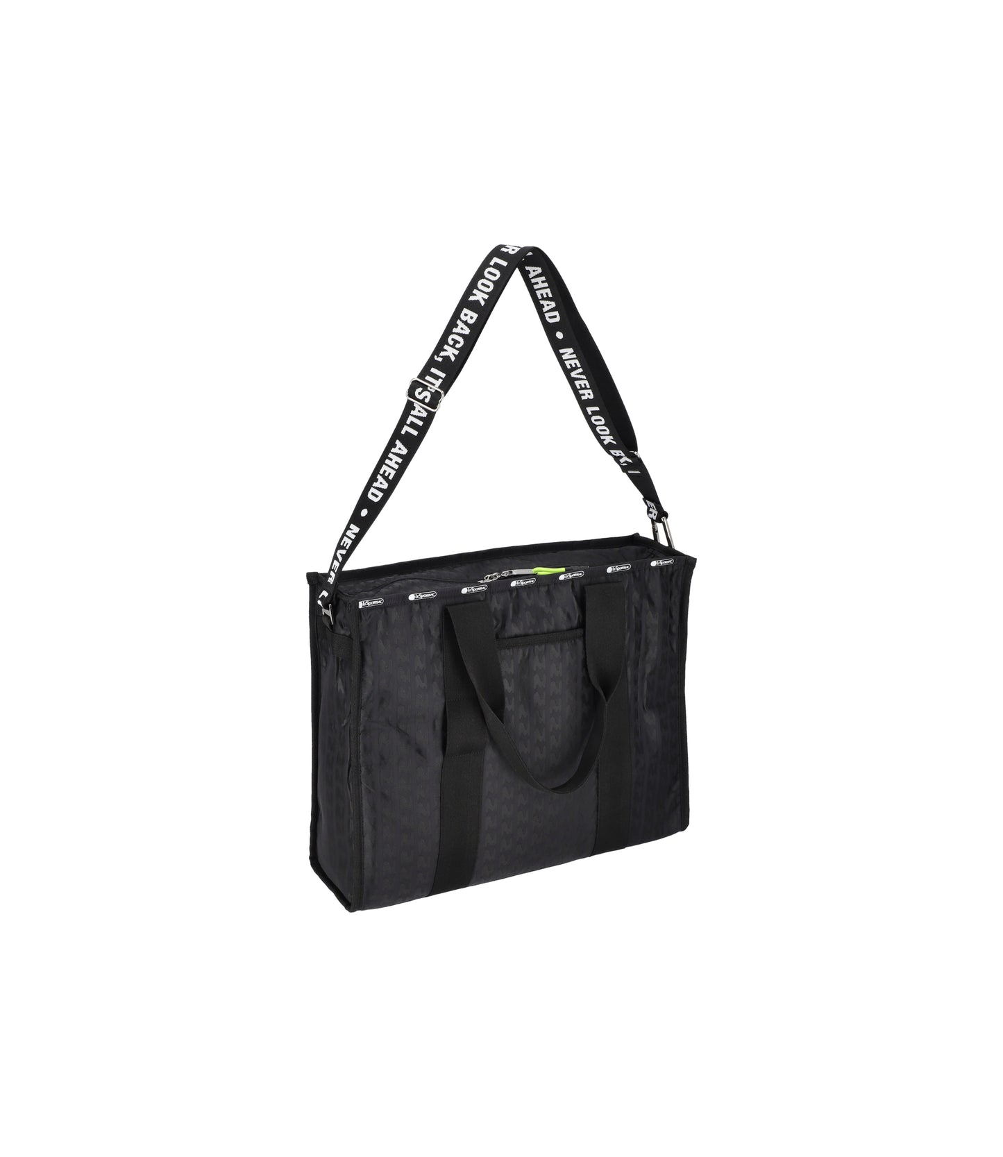 MSGM Large Boat Tote<br>Boat Tote Black Jacquard