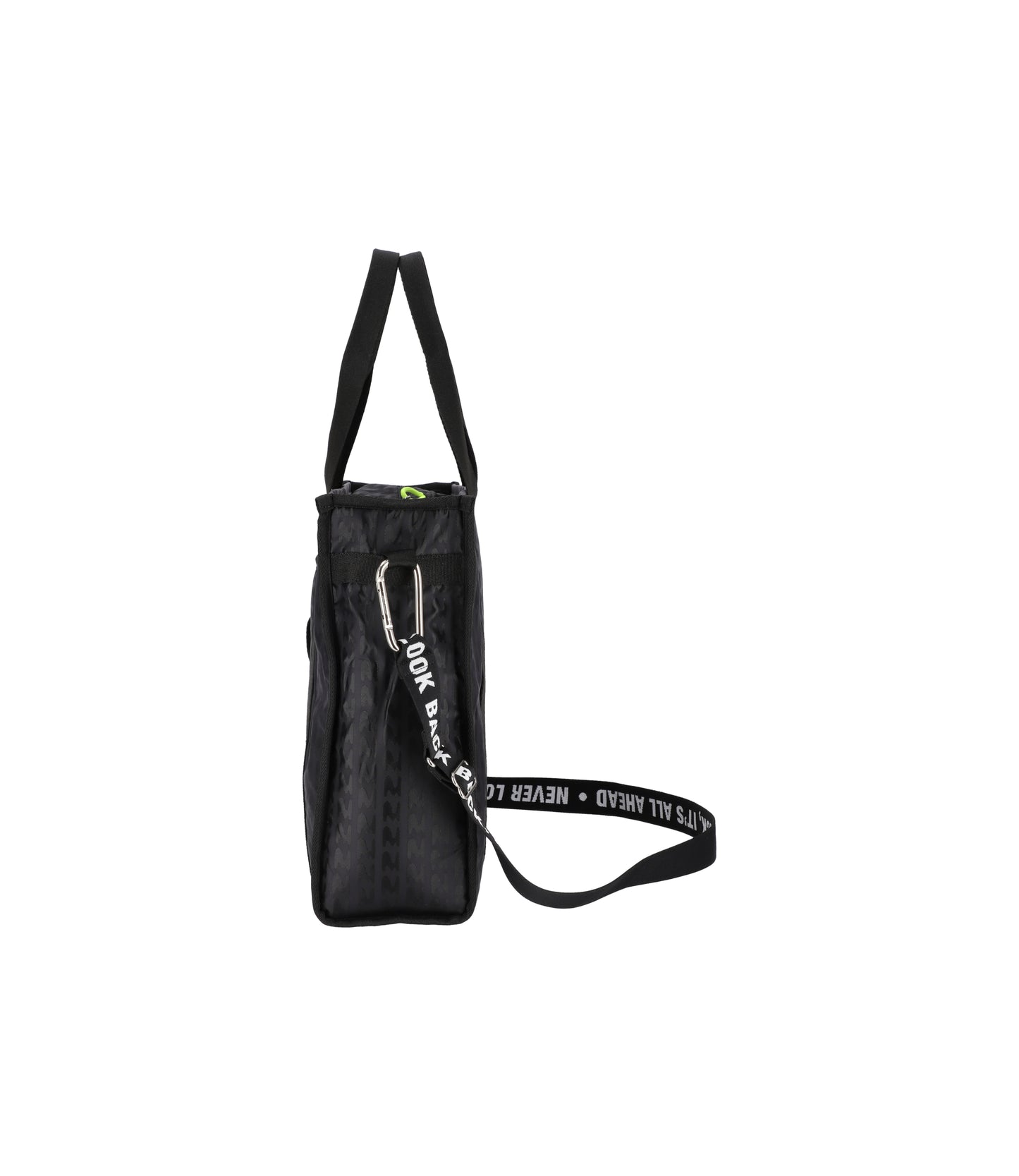 MSGM Large Boat Tote<br>Boat Tote Black Jacquard