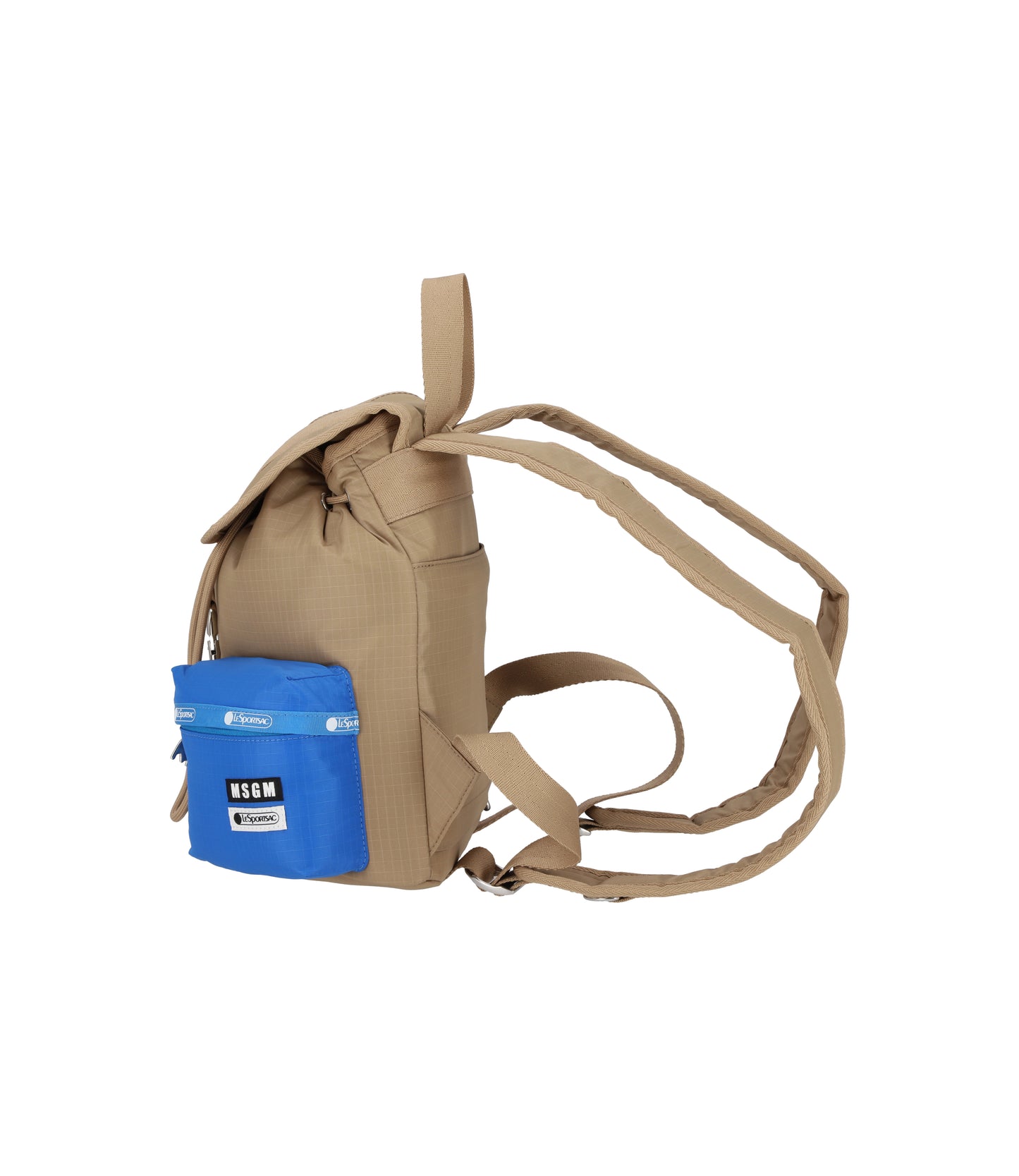 MSGM Voyager Backpack<br>Voyager Khaki/Blue