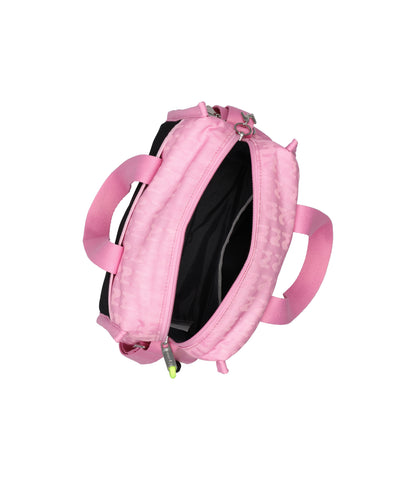 MSGM Metro Crossbody<br>Metro Pink Jacquard