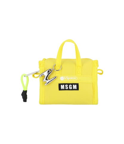 MSGM Micro Weekender<br>Micro Yellow