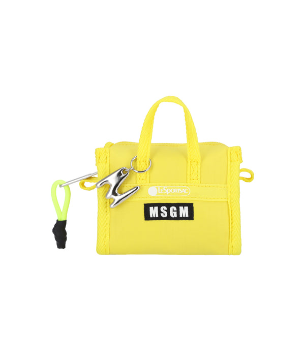 MSGM Micro Weekender<br>Micro Yellow
