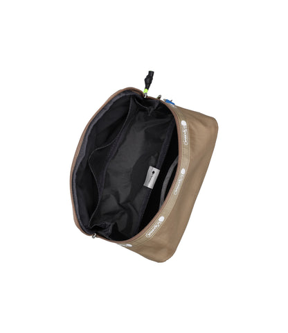 MSGM Medium Cosmetic<br>Cosmetic Blue/Khaki