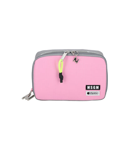 MSGM Medium Cosmetic<br>Cosmetic Pink/Grey