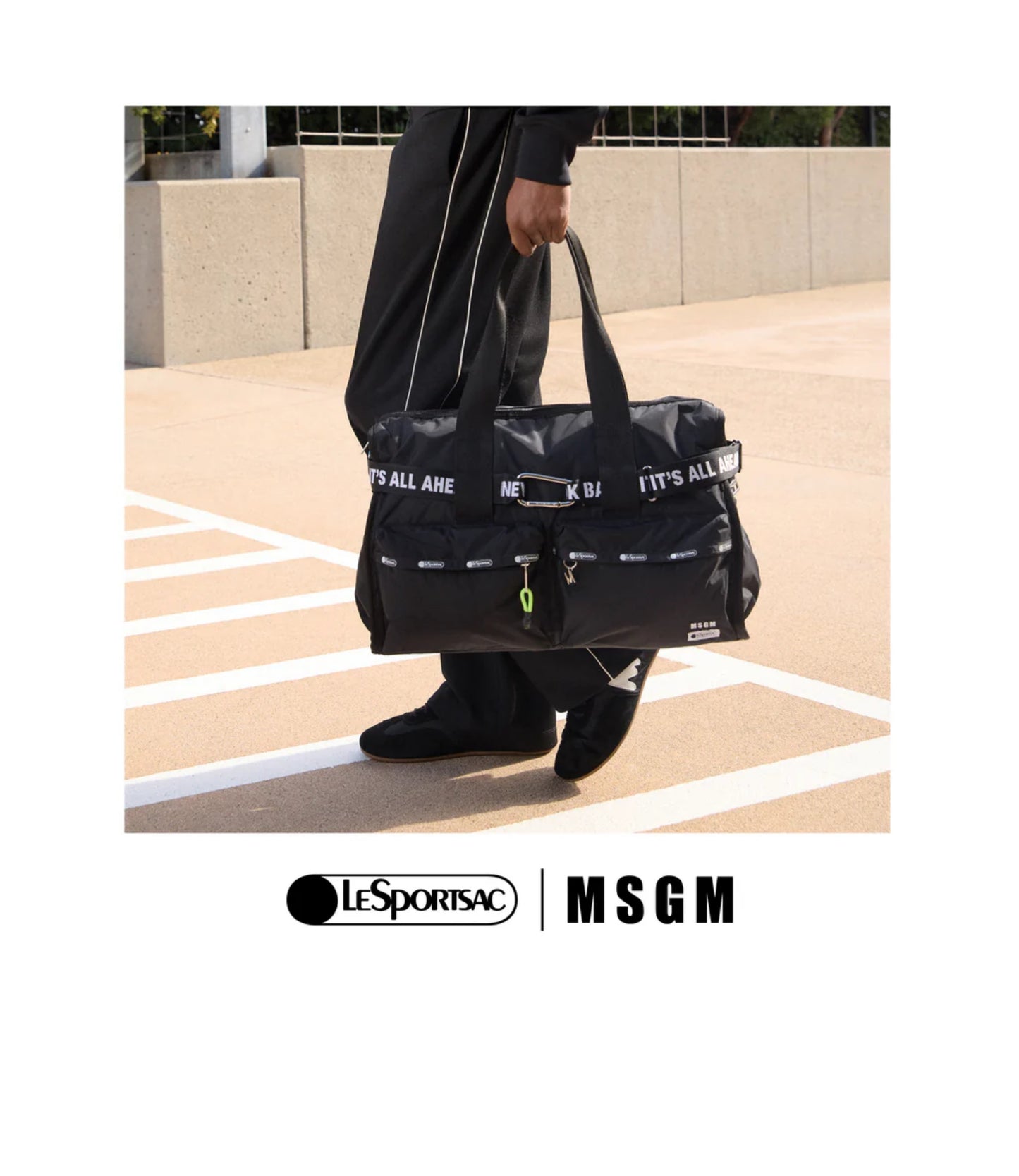 MSGM Cargo Duffel<br>Duffel Black
