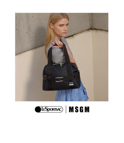 MSGM East/West Commuter Tote<br>Commuter Black Jacquard