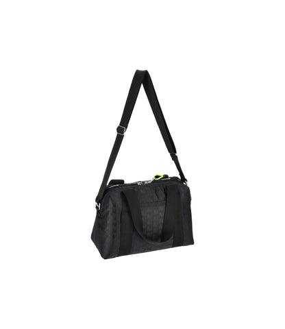 MSGM East/West Commuter Tote<br>Commuter Black Jacquard
