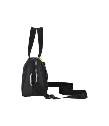 MSGM East/West Commuter Tote<br>Commuter Black Jacquard