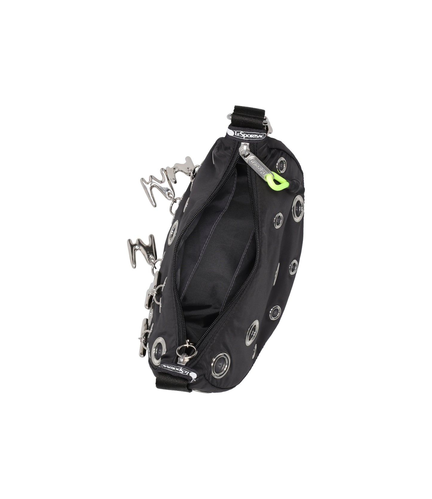 MSGM Grommet Crescent<br>Logo Grommet Black