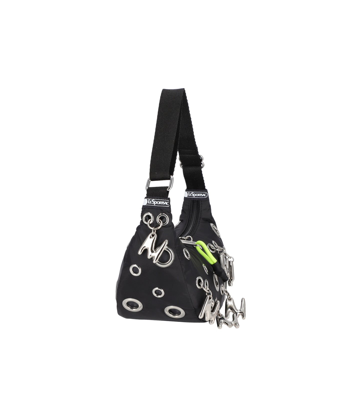 MSGM Grommet Crescent<br>Logo Grommet Black