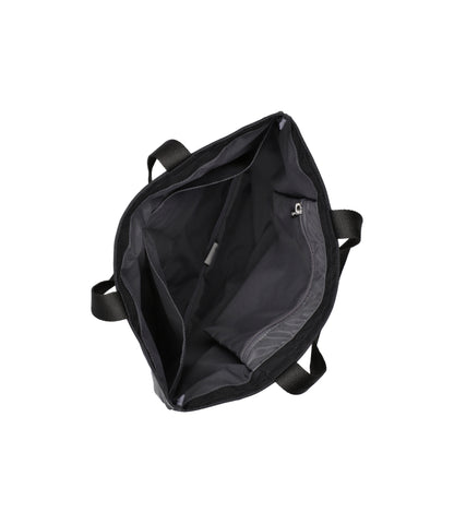 MSGM Large Emerald Tote<br>Logo Tote Black