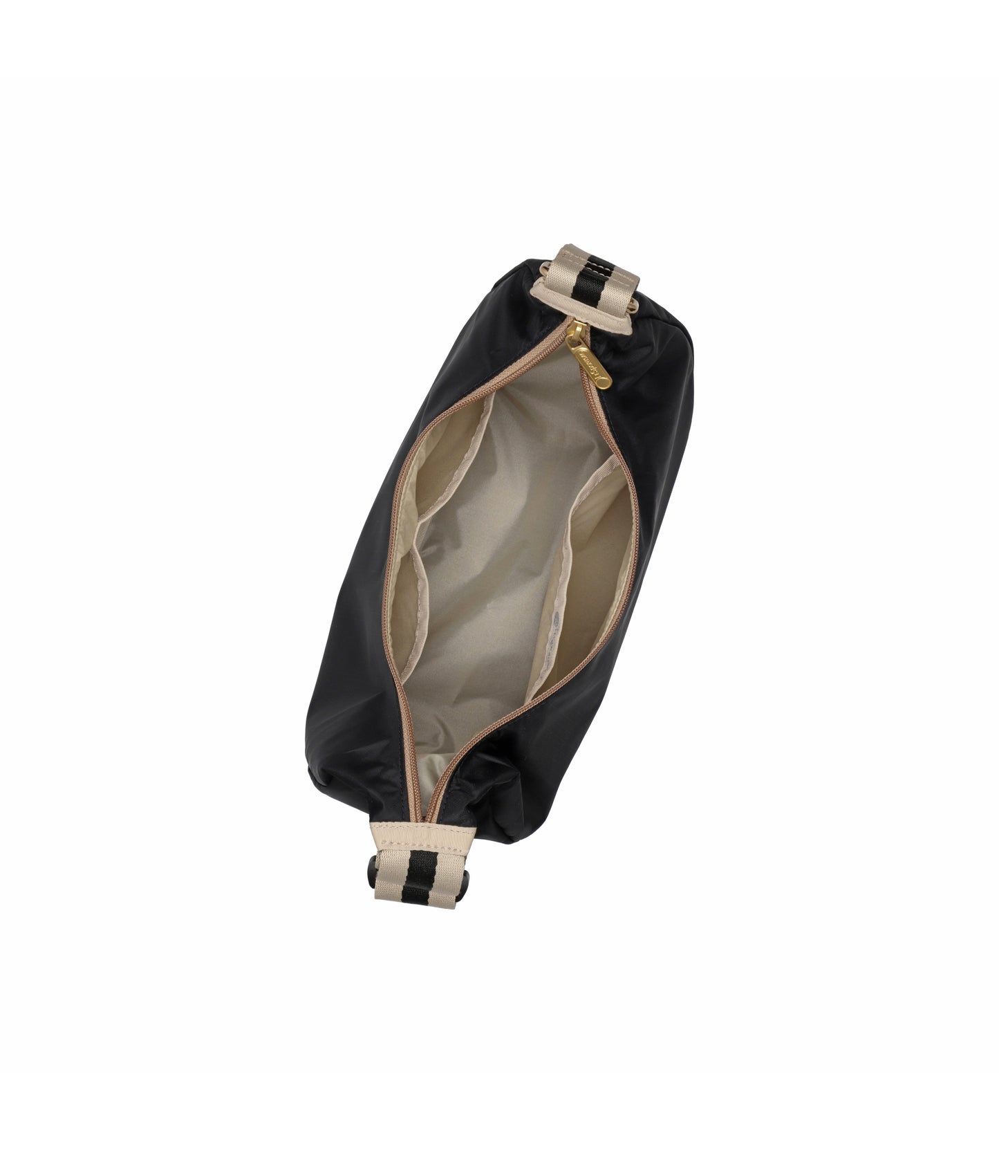 Medium Hammock Adjustable Bag<br>Black/Black Beige Webbing