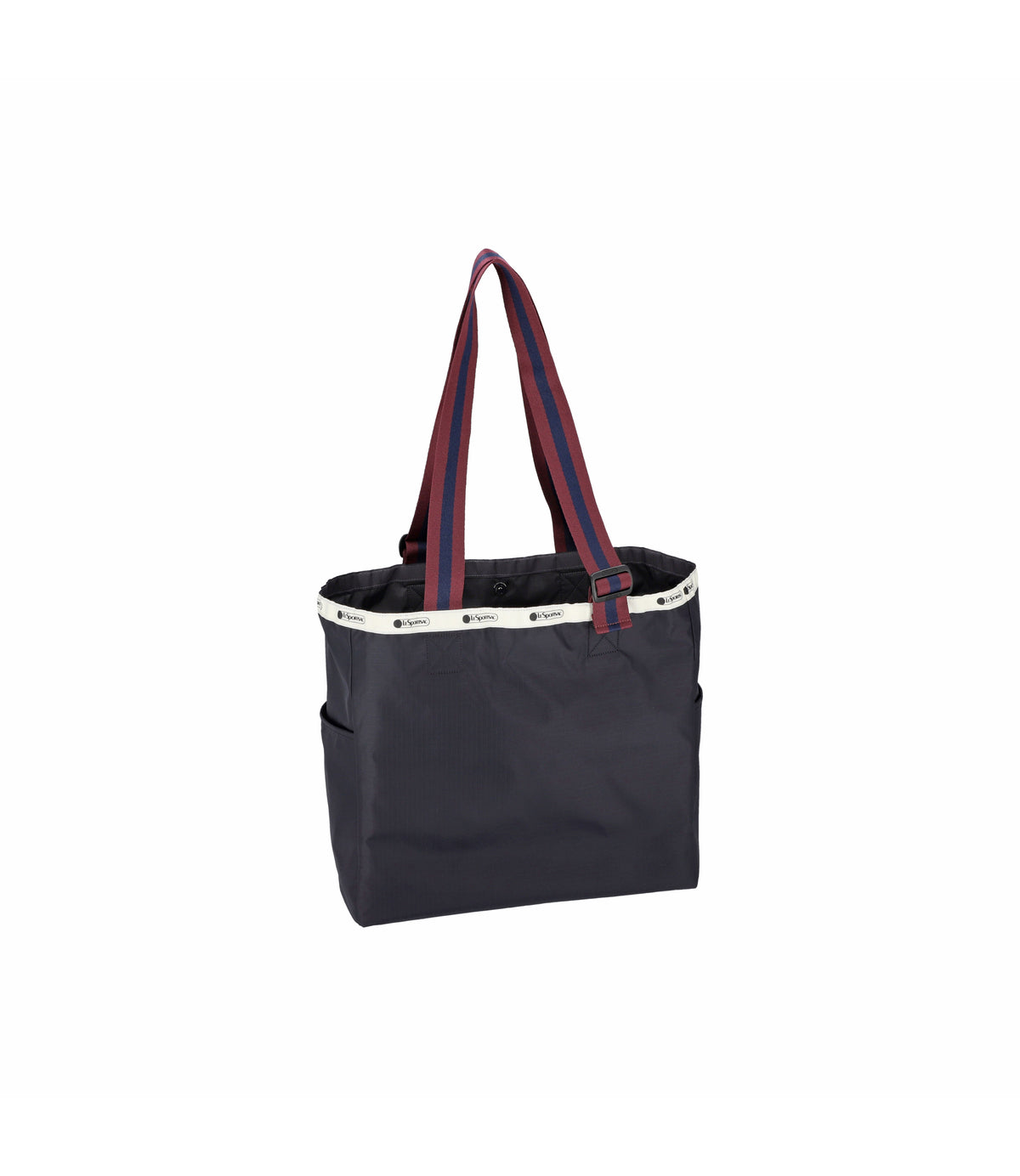 Large Handle Adjustable Tote<br>Deep Sea/Purple Navy Webbing
